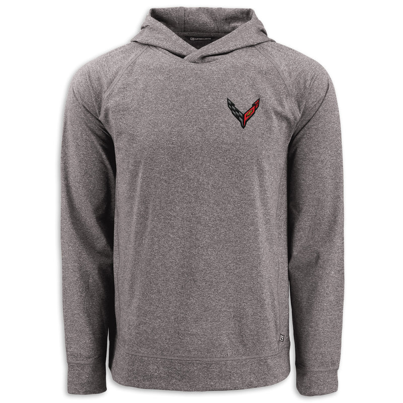 C8 Men’s Hooded Pullover | Black Heather