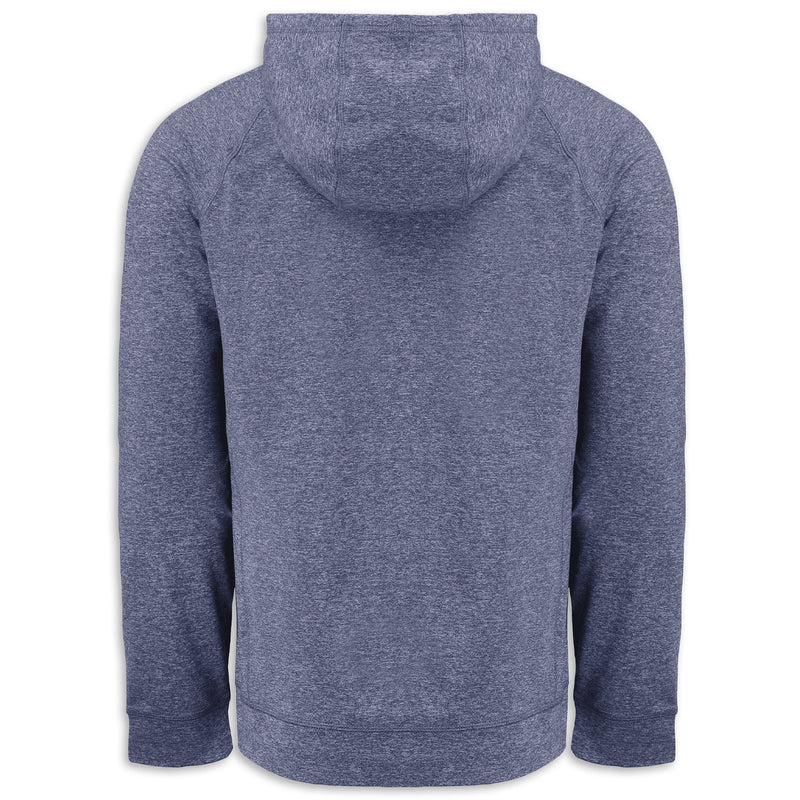 C8 Men’s Hooded Pullover | Navy Heather - Back