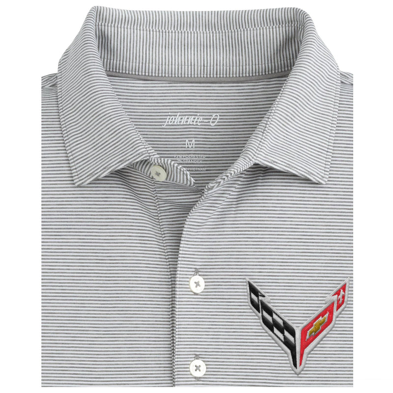 Johnnie-O Performance  Polo | Meteor - Folded