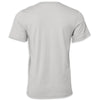 C8 Corvette Crossed Flags Tee | Solid Athletic Gray - Back