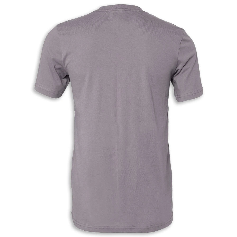 C8 Corvette Crossed Flags Tee | Storm - Back