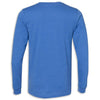 Back - C8 Long Sleeve Tee | Heather True Royal