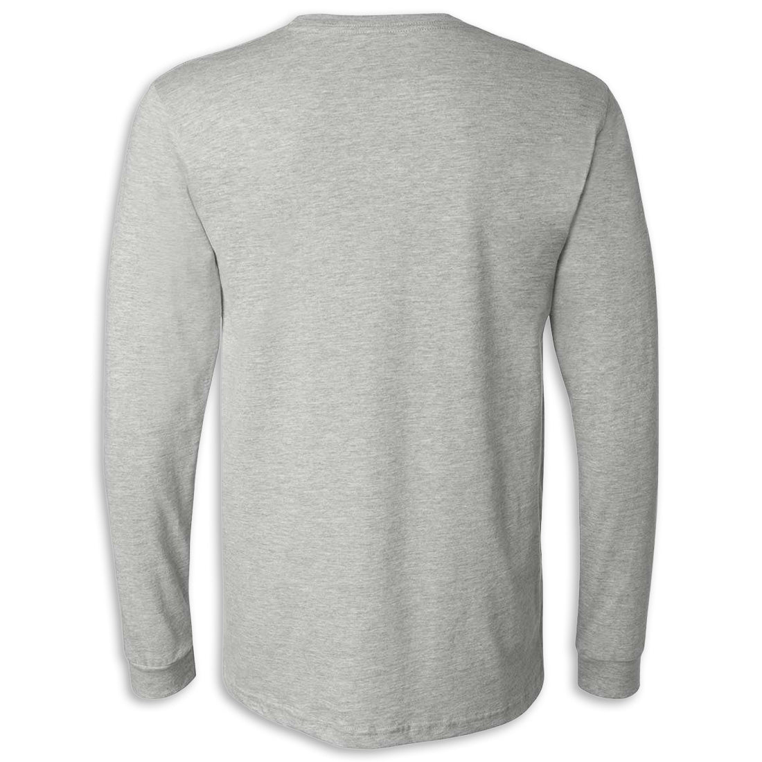 Back - C8 Long Sleeve Tee | Athletic Heather