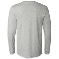 Back - C8 Long Sleeve Tee | Athletic Heather