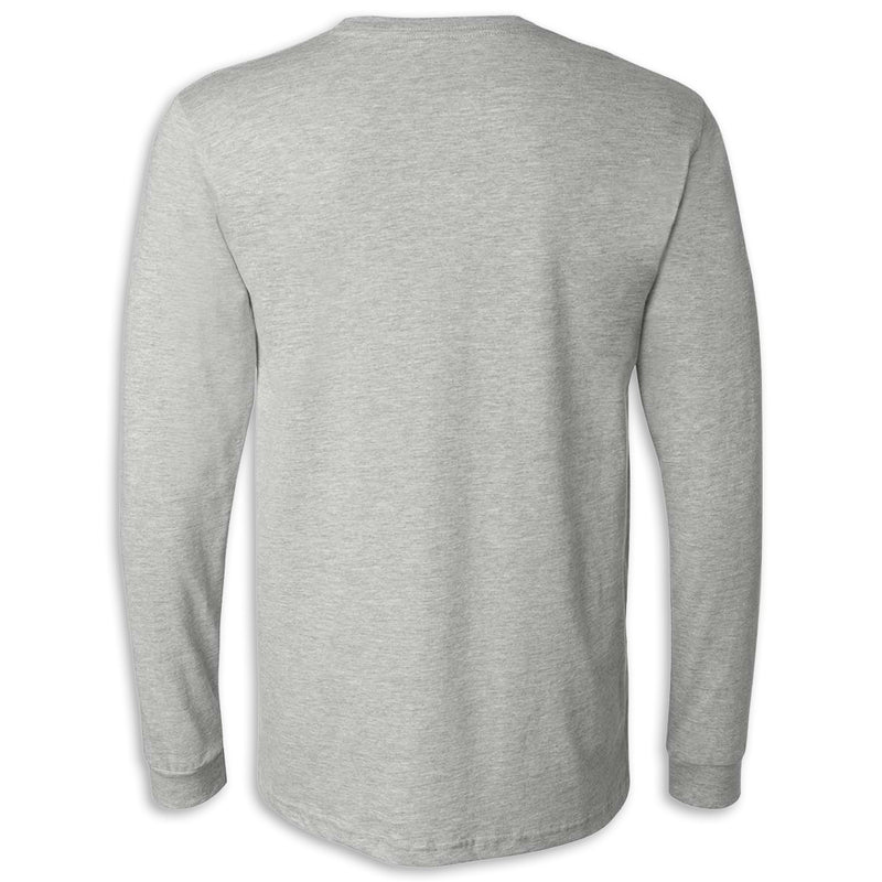 Back - C8 Long Sleeve Tee | Athletic Heather
