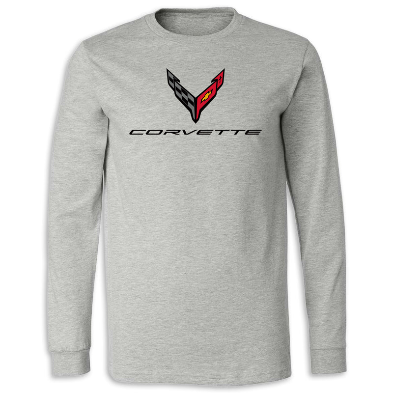 C8 Long Sleeve Tee | Athletic Heather