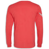 Car Gesture Long Sleeve Tee | Heather Red - Back