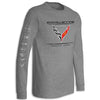 Generations Long Sleeve Tee | Deep Heather - 3/4 View