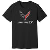 ZR1 Salute Tee | Black - Front