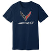 ZR1 Salute Tee | Navy - Front