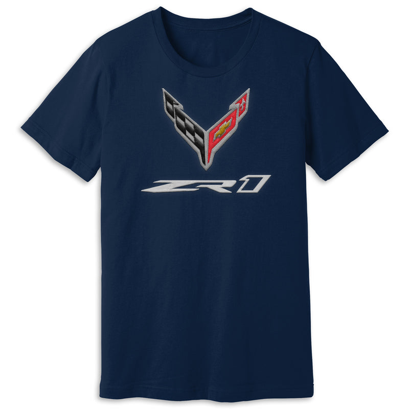 ZR1 Salute Tee | Navy - Front