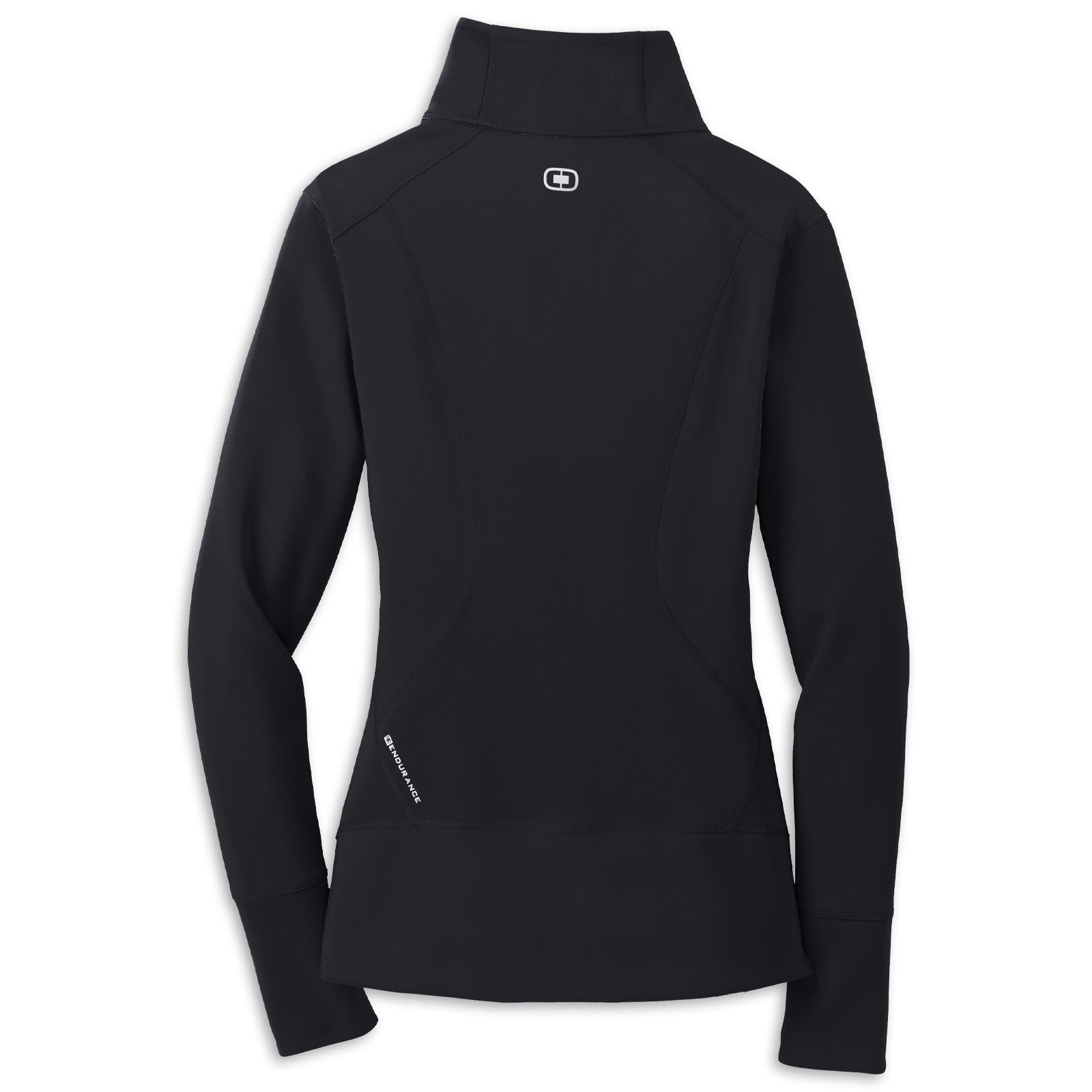 C8 Ladies OGIO® Full-Zip Fleece | Blacktop - Back