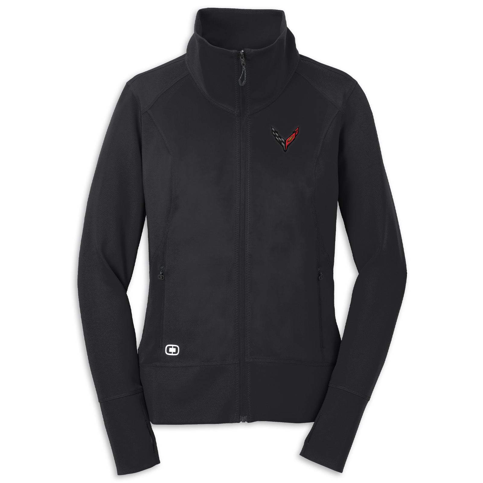 C8 Ladies OGIO® Full-Zip Fleece | Blacktop