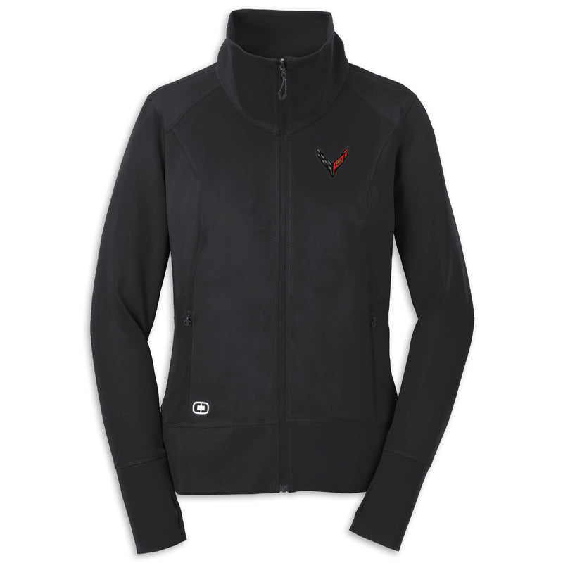 C8 Ladies OGIO® Full-Zip Fleece | Blacktop