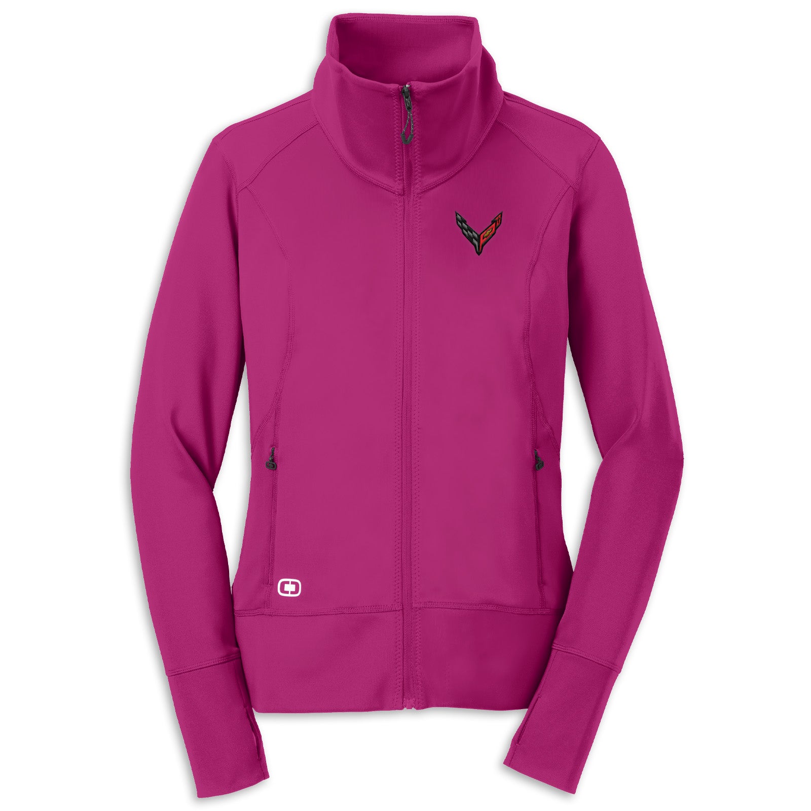 C8 Ladies OGIO® Full-Zip Fleece | Flush Pink