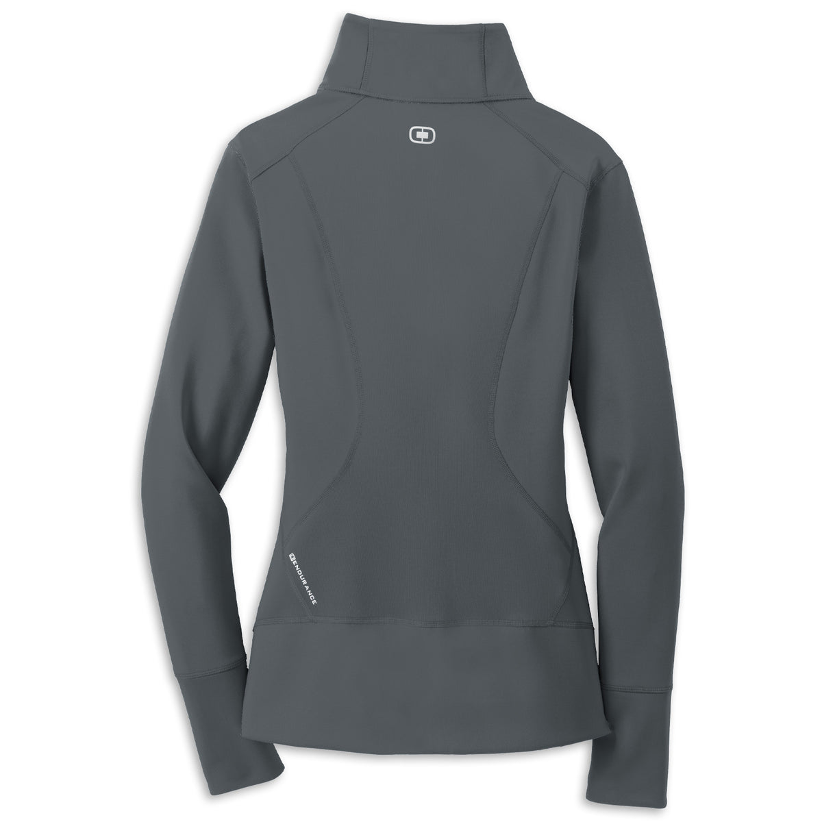 C8 Ladies OGIO® Full-Zip Fleece | Gear Gray - Back