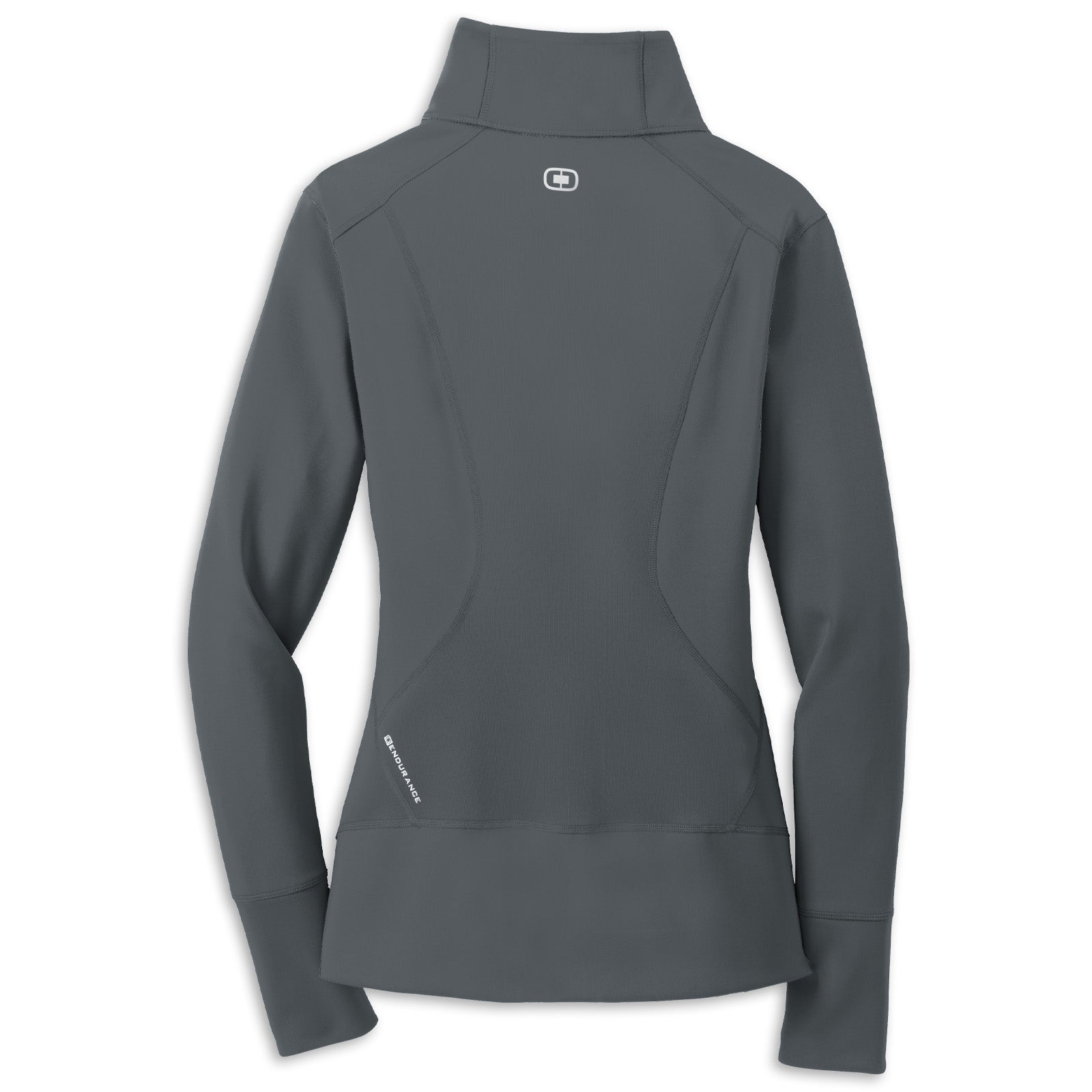 C8 Ladies OGIO® Full-Zip Fleece | Gear Gray - Back