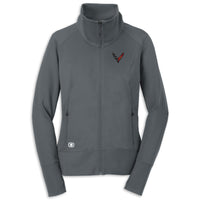 C8 Ladies OGIO® Full-Zip Fleece | Gear Gray