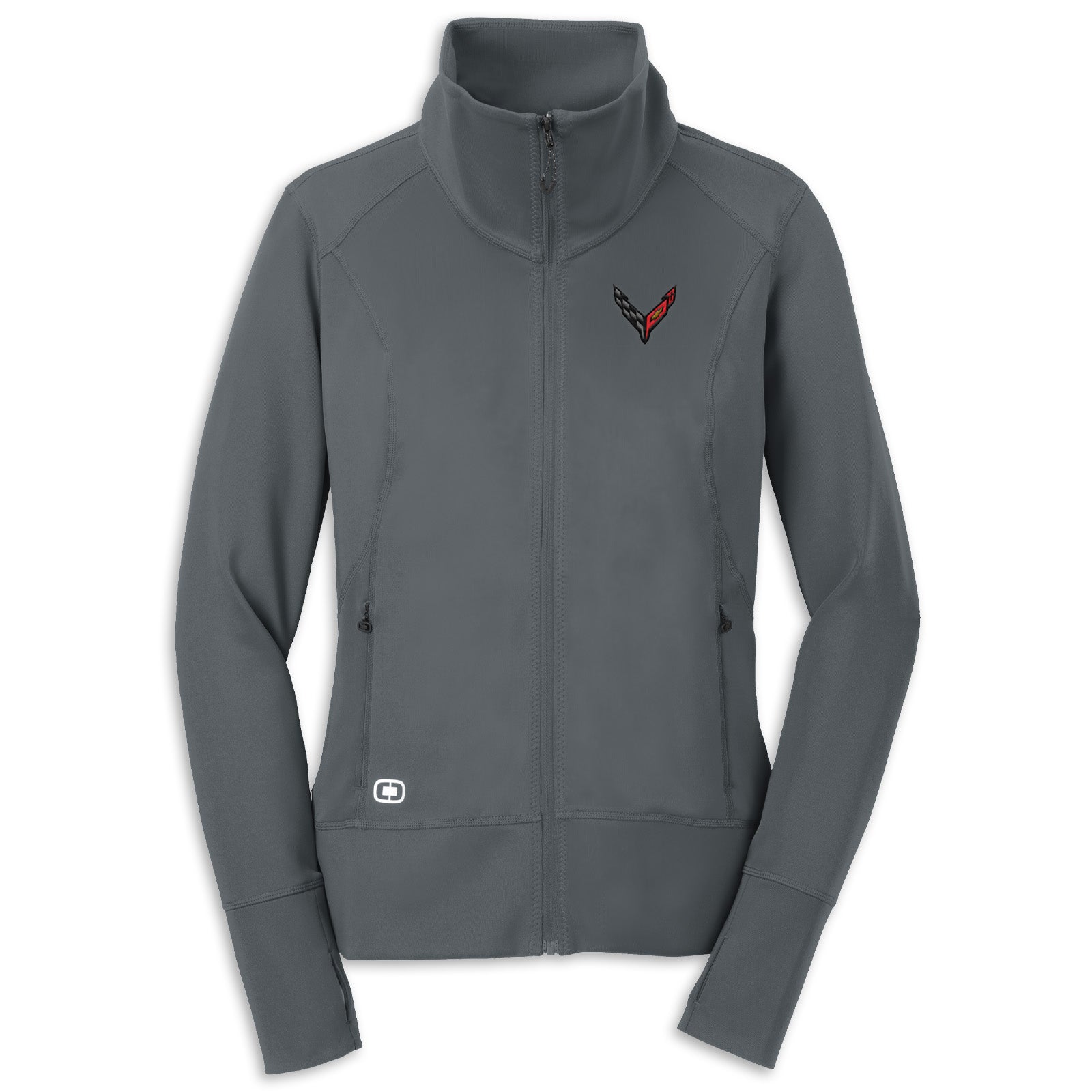 C8 Ladies OGIO® Full-Zip Fleece | Gear Gray