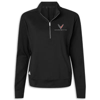 Adidas Quarter-Zip Pullover | Black - Front