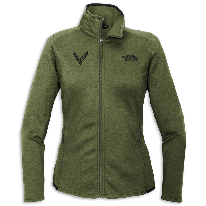 The North Face Skyline Fleece Jacket | Green Heather - Front