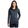 The North Face Skyline Fleece Jacket | Navy Heather - On Figure Front