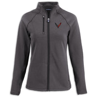 C8 Ladies Full-Zip Jacket | Black Heather