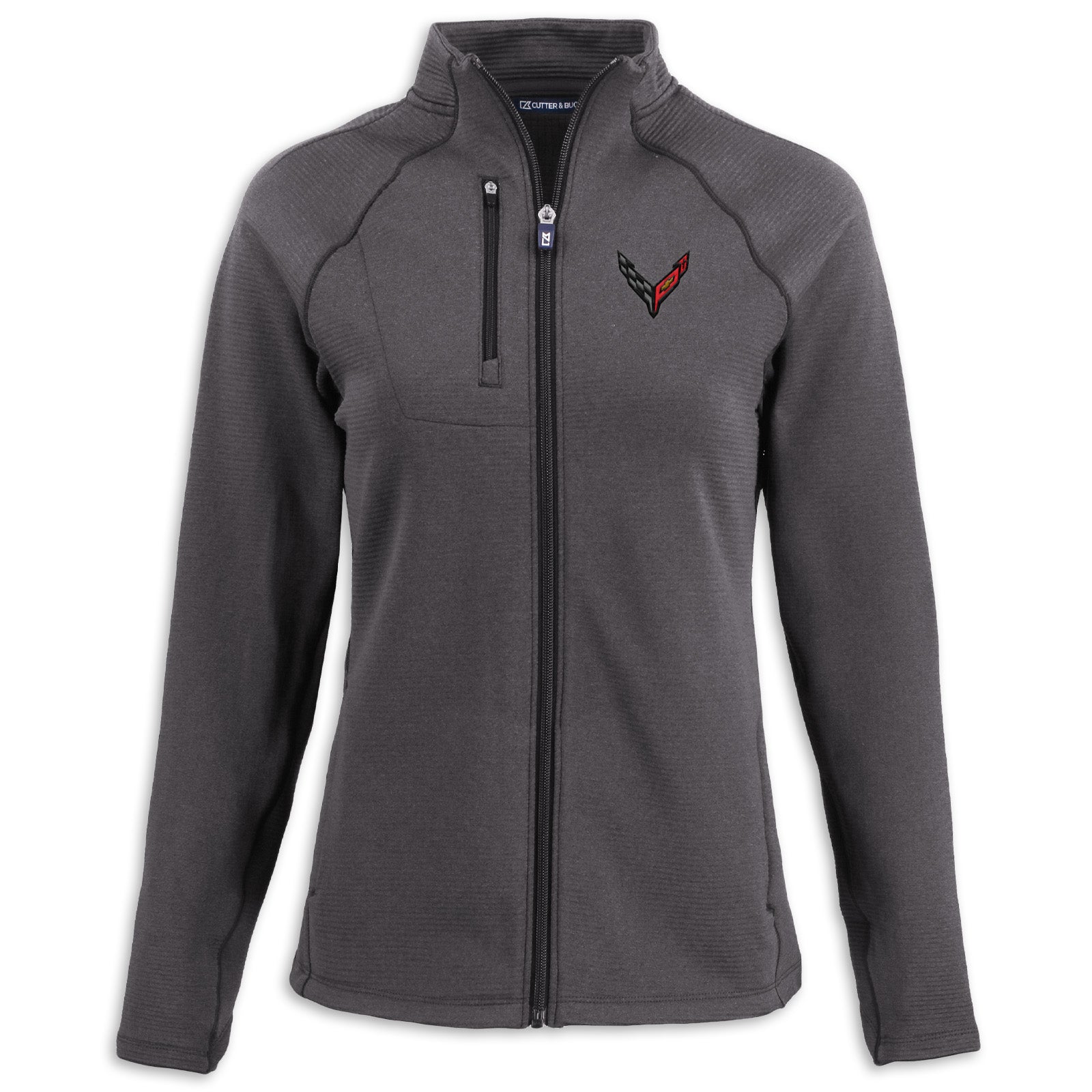 C8 Ladies Full-Zip Jacket | Black Heather