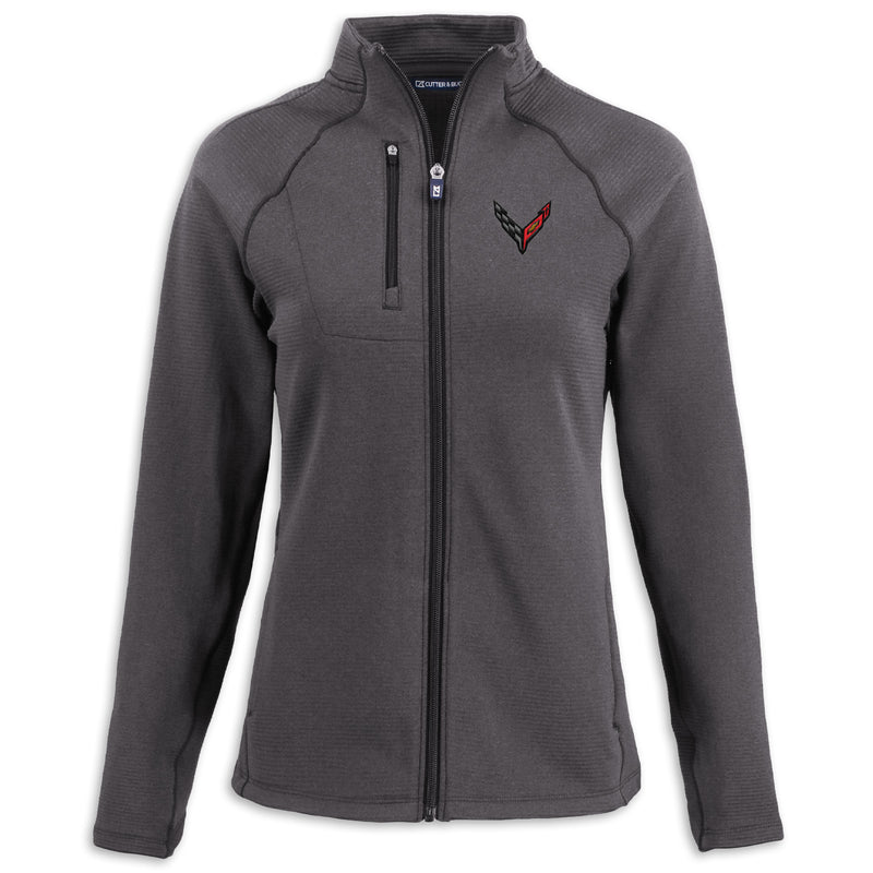 C8 Ladies Full-Zip Jacket | Black Heather