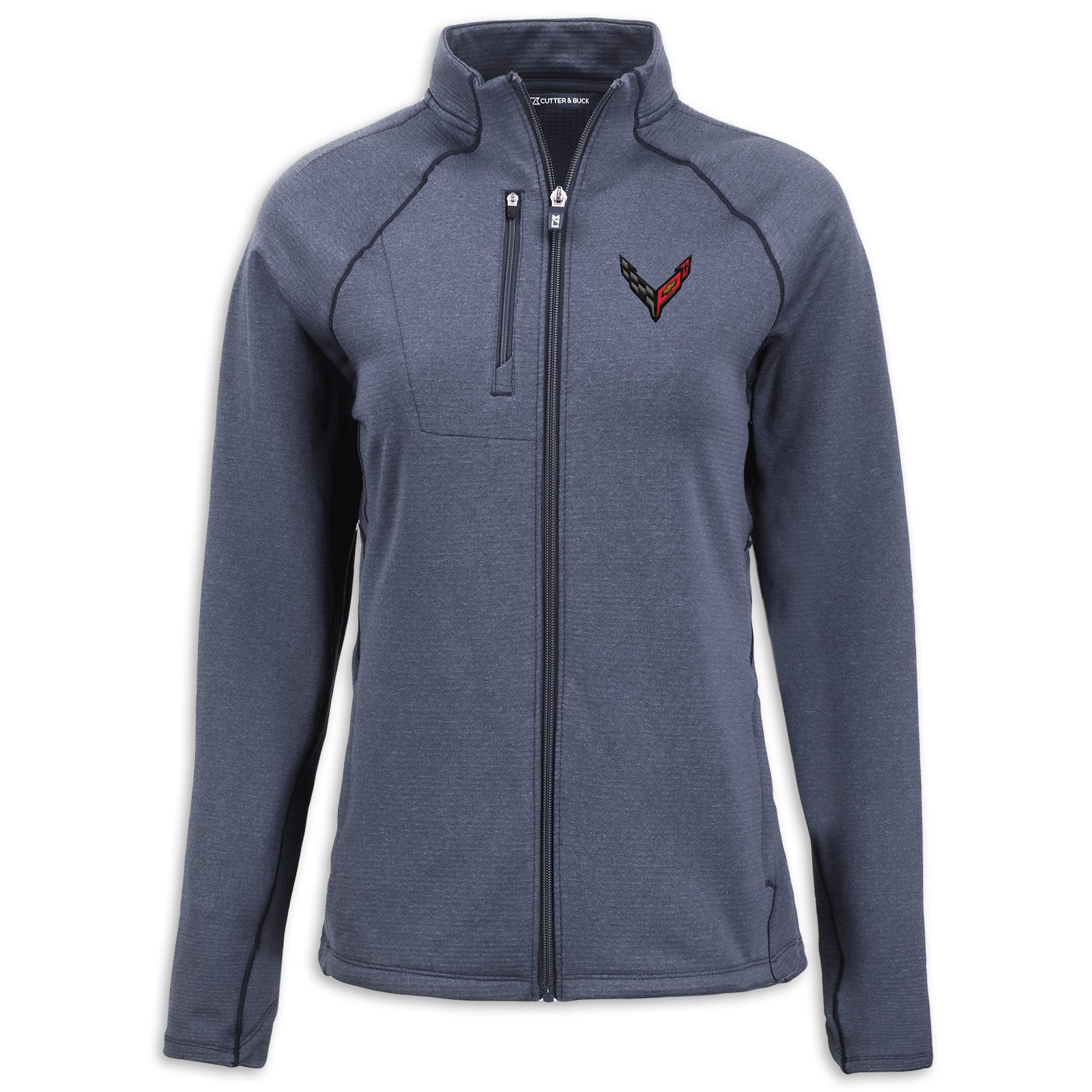 C8 Ladies Full-Zip Jacket | Navy Heather