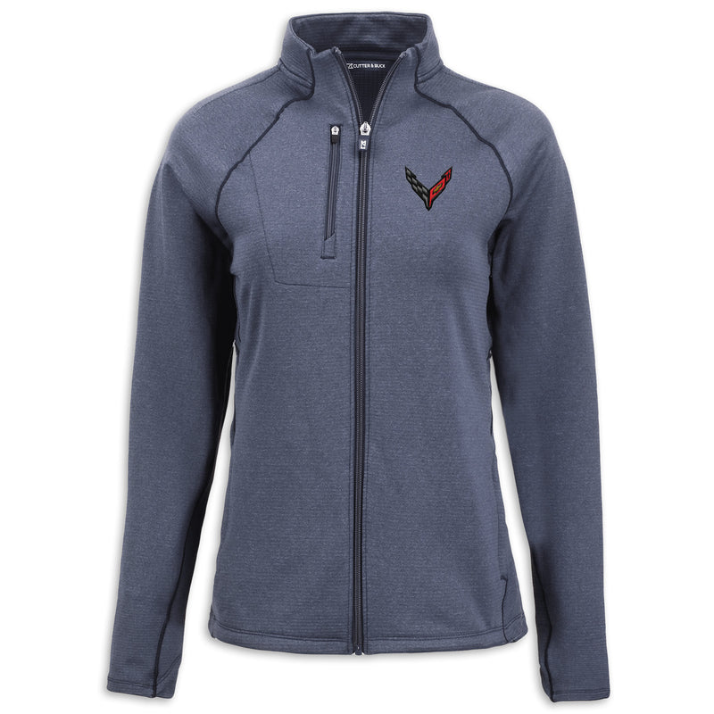 C8 Ladies Full-Zip Jacket | Navy Heather