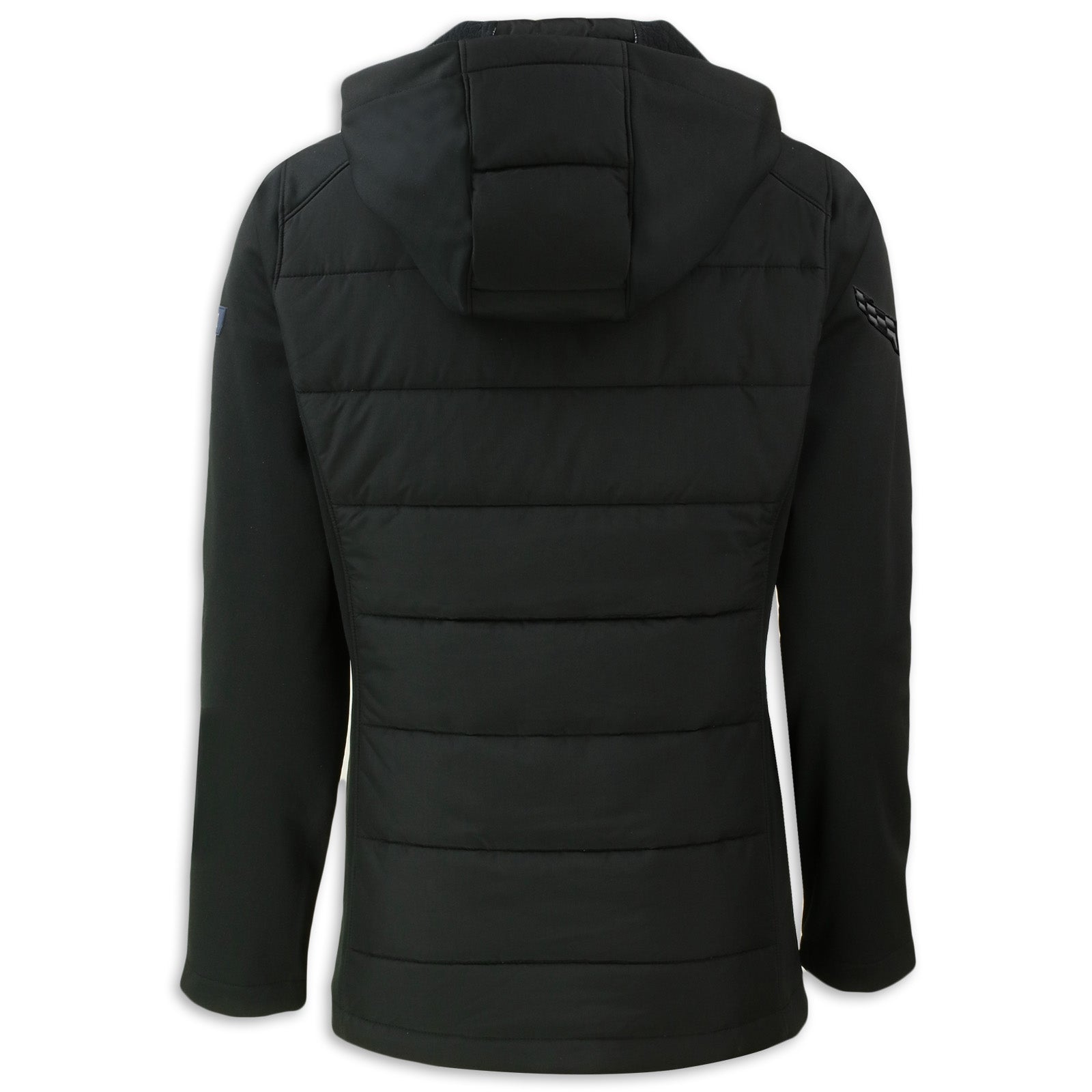 C8 Ladies Evoke Softshell Jacket | Black - Back