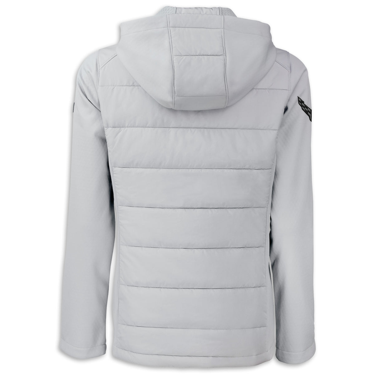 C8 Ladies Evoke Softshell Jacket | Concrete Gray - Back