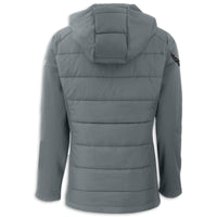 C8 Ladies Evoke Softshell Jacket | Elemental Gray - Back