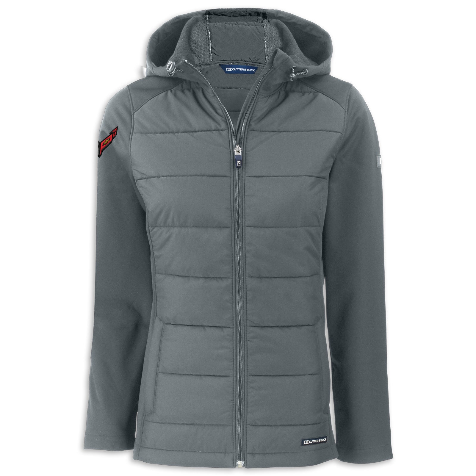 C8 Ladies Evoke Softshell Jacket | Elemental Gray