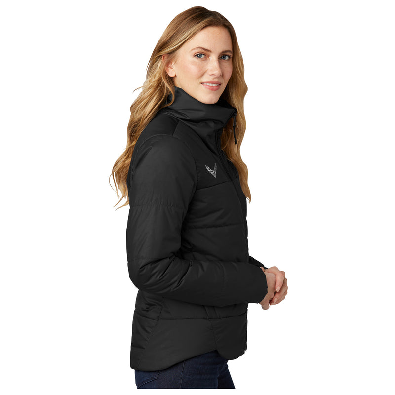 The North Face Hybrid Jacket | Black - On Figure Side