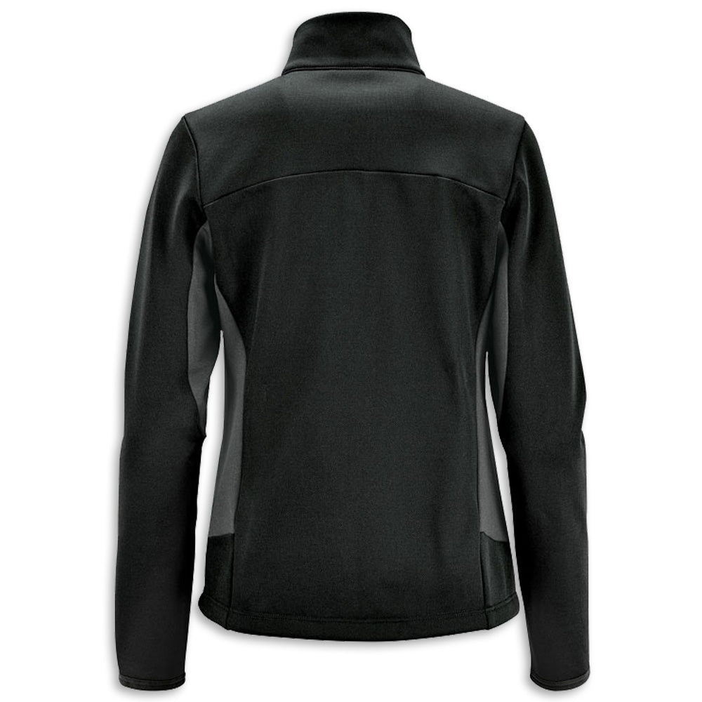 Knit Jacket | Black/Graphite - Back