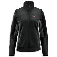 Knit Jacket | Black/Graphite - Front