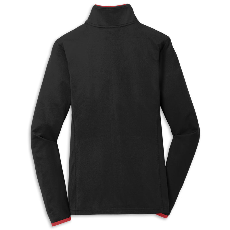 Contrast Full-Zip Jacket | Black/Red