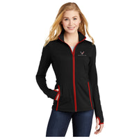 Contrast Full-Zip Jacket | Black/Red