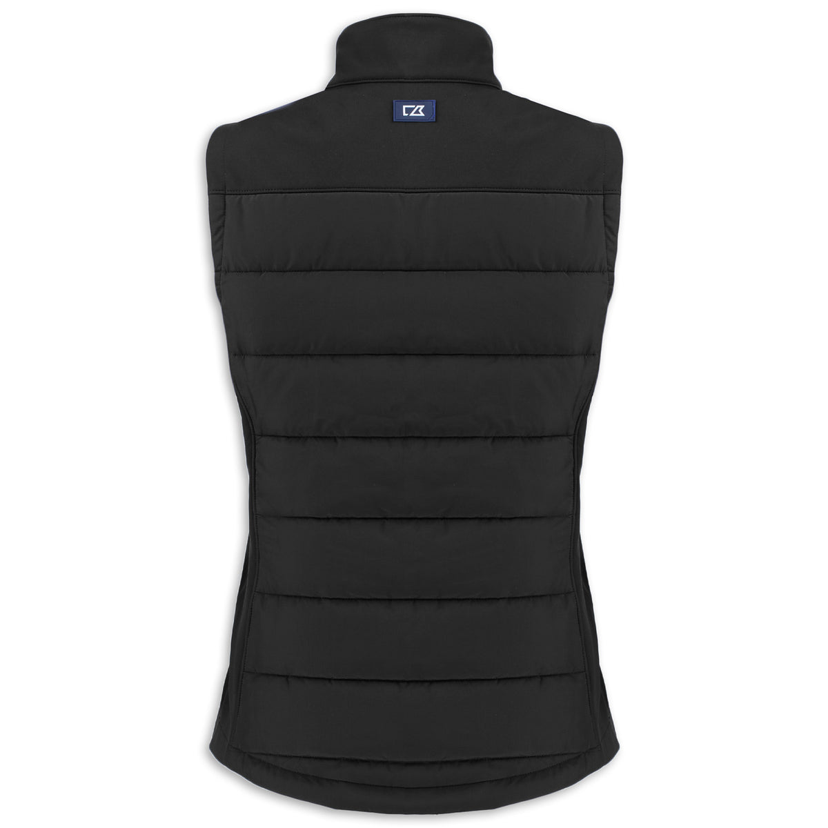 Back - C8 Ladies Soft Shell Vest | Black