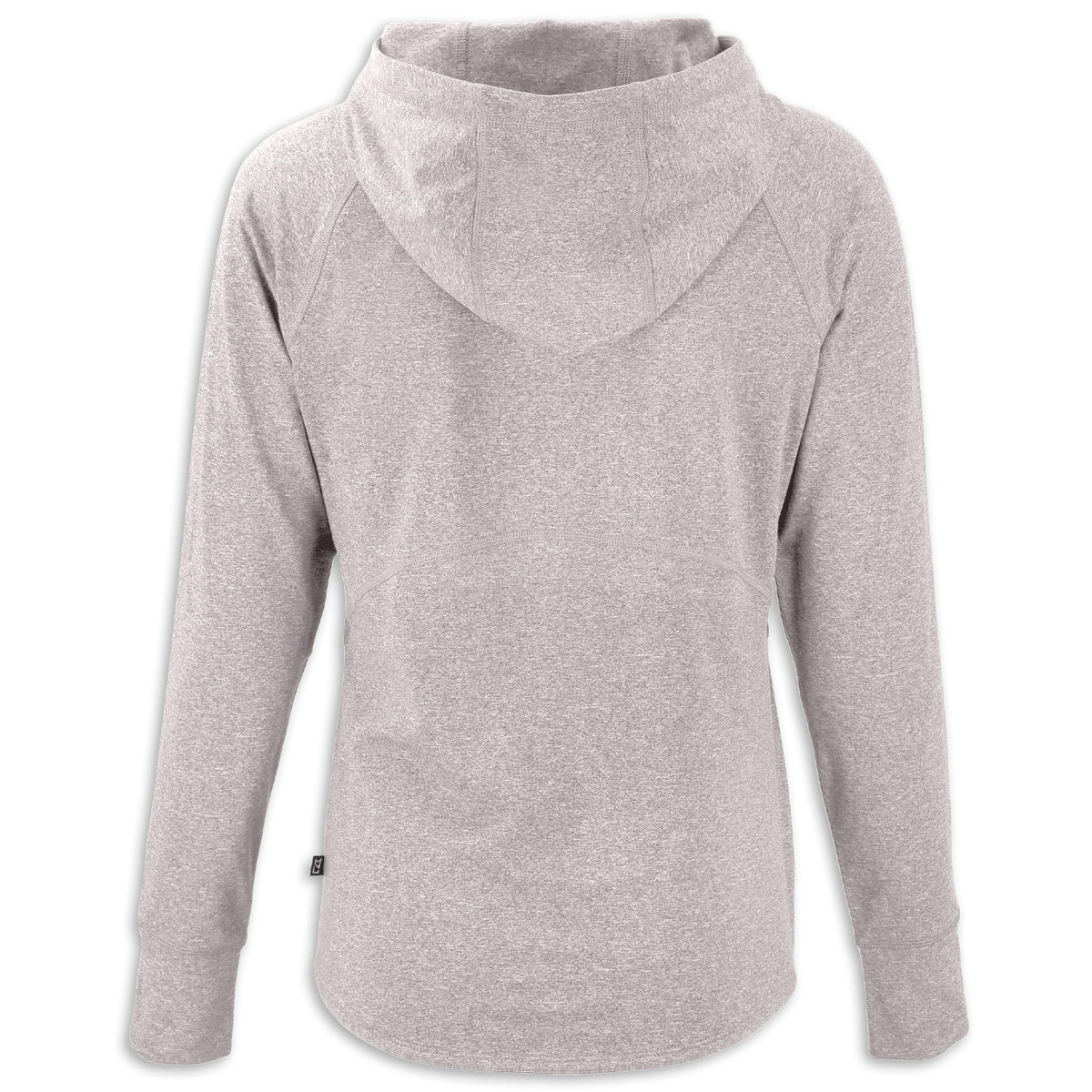 C8 Ladies Hooded Pullover | Polished Heather - Back
