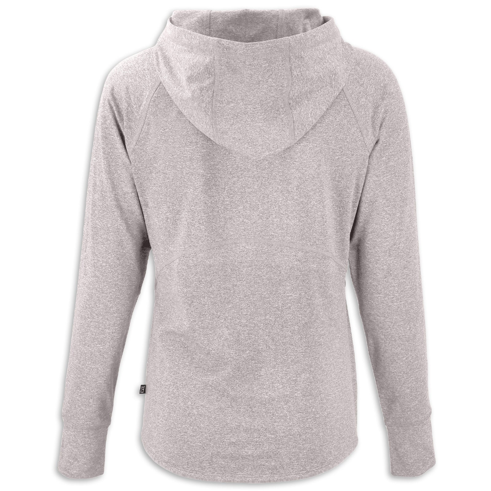 C8 Ladies Hooded Pullover | Polished Heather - Back