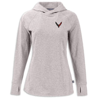 C8 Ladies Hooded Pullover | Polished Heather