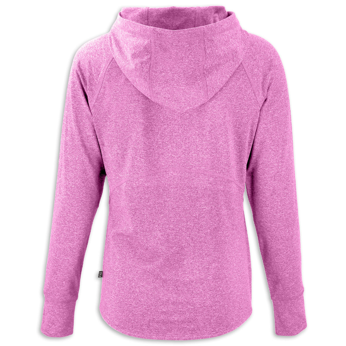 C8 Ladies Hooded Pullover | Gelato Heather - Back
