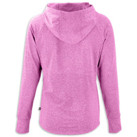 C8 Ladies Hooded Pullover | Gelato Heather - Back