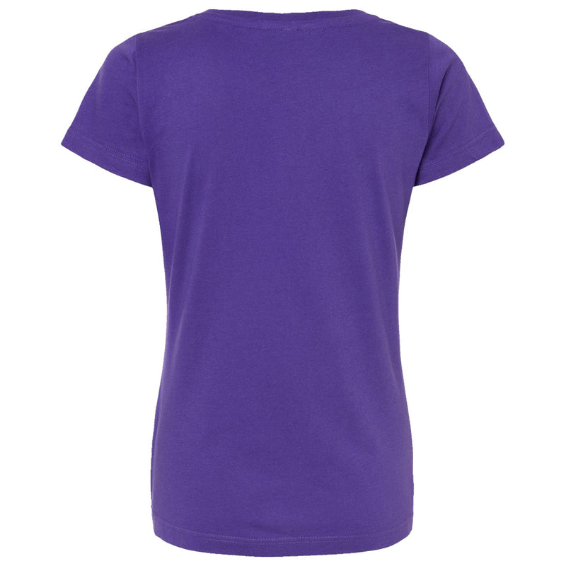 Corvette Fine Jersey Tee | Purple - Back