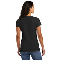 Corvette Signature Style Tee | Black - On Figure Back