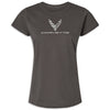 Corvette Signature Style Tee | Charcoal - Front