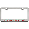 C8 Corvette License Plate Frame - Red